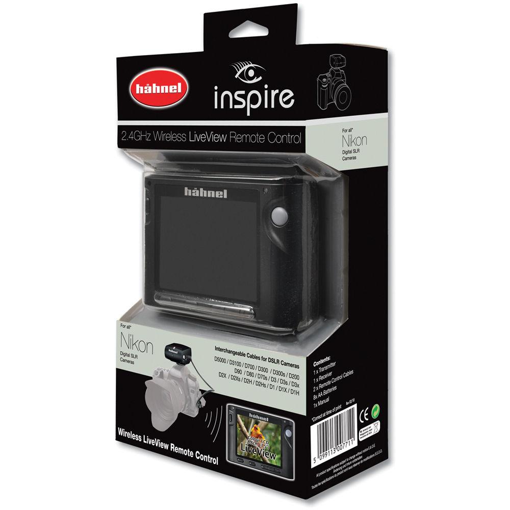 hahnel Inspire Wireless Remote Control W LiveView Display for Nikon