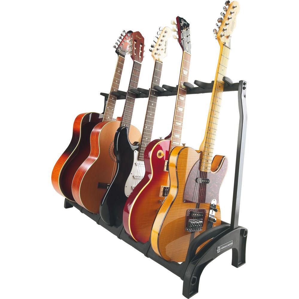 K&M Guardian 5 - Five Guitar Stand