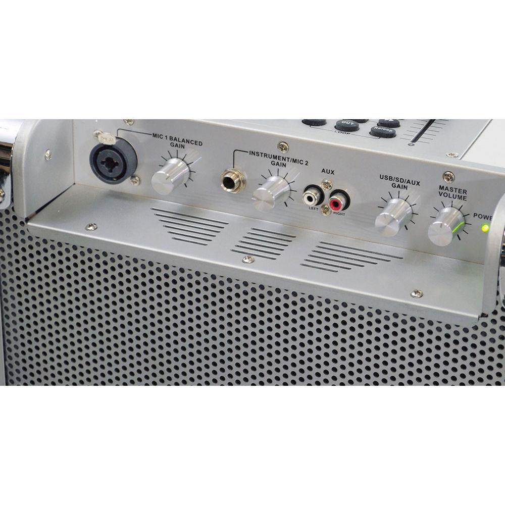 Pyle Pro PCMX265W Battery Powered Portable PA System