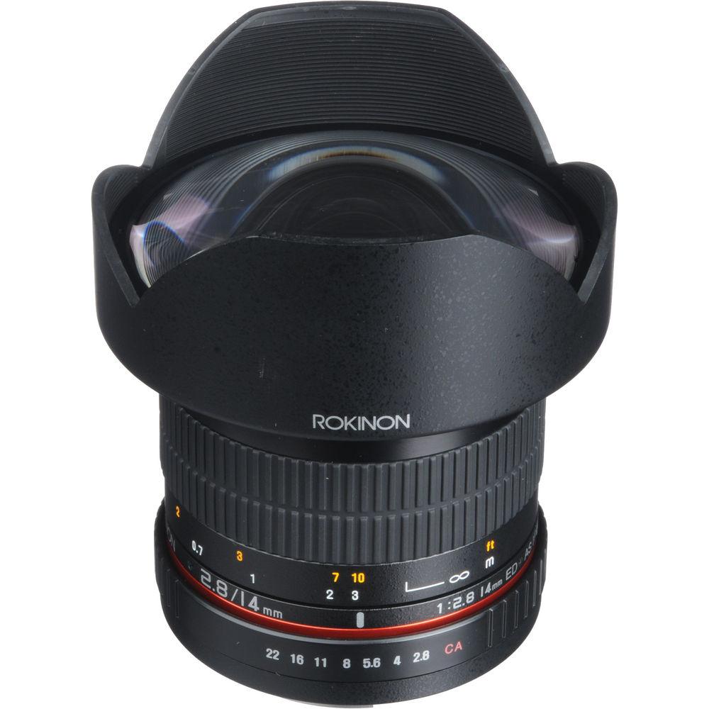 Rokinon 14mm f 2.8 IF ED UMC Lens For Canon EF