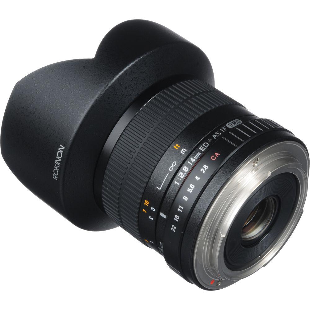 Rokinon 14mm f 2.8 IF ED UMC Lens For Canon EF