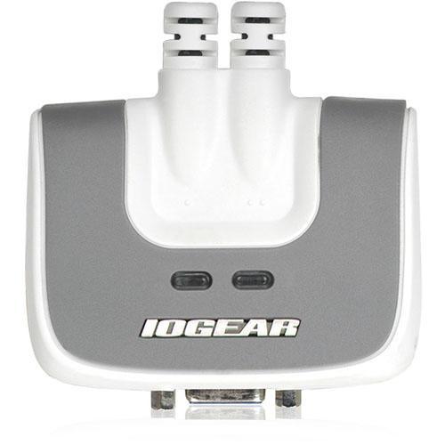 IOGEAR 2-Port Compact USB KVM Switch with 6' Cable, IOGEAR, 2-Port, Compact, USB, KVM, Switch, with, 6', Cable