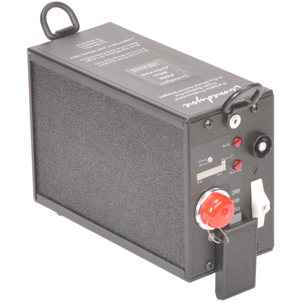 Lumedyne 200 Watt Second Action Power Pack - Xtra Short Flash Duration, Xtra Fast Recycle