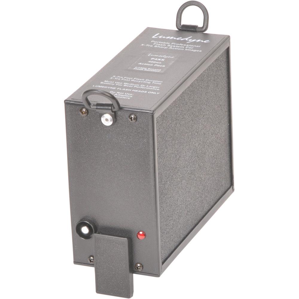 Lumedyne 400 Watt Second Action Power Pack - Xtra Short Flash Duration, Xtra Fast Recycle