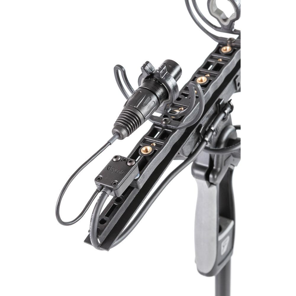Rycote ConnBox 1 - Microphone Cable Connection Box for Modular Suspension System with Single TA3-male Connection