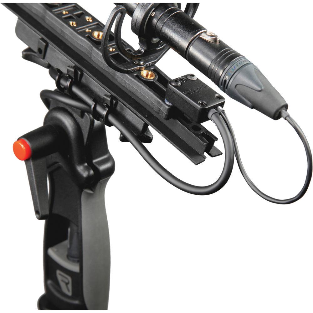 Rycote ConnBox 1 - Microphone Cable Connection Box for Modular Suspension System with Single TA3-male Connection