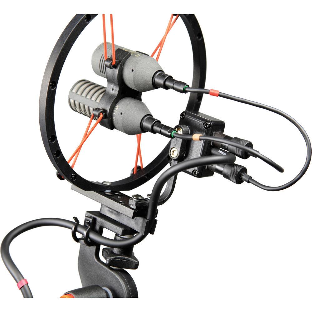 Rycote ConnBox 7 - Microphone Cable Connection Box for Modular Suspension System with Dual FVN Lemo Connections