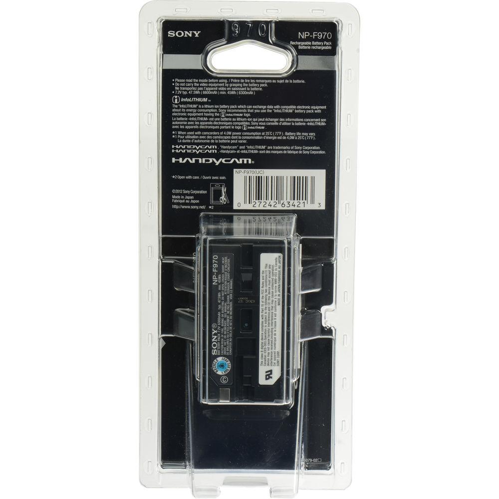 Sony NP-F970 L-Series Info-Lithium Battery Pack