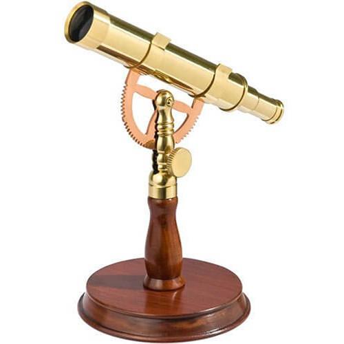 Barska 6x30 Anchormaster Spyscope with Mahogany Desktop Pedestal