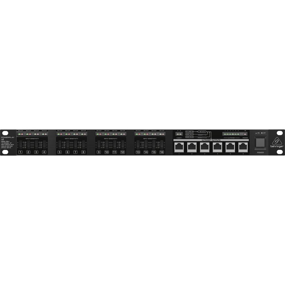 Behringer Powerplay 16 P16-I Input Module with Analog and ADAT Optical Inputs