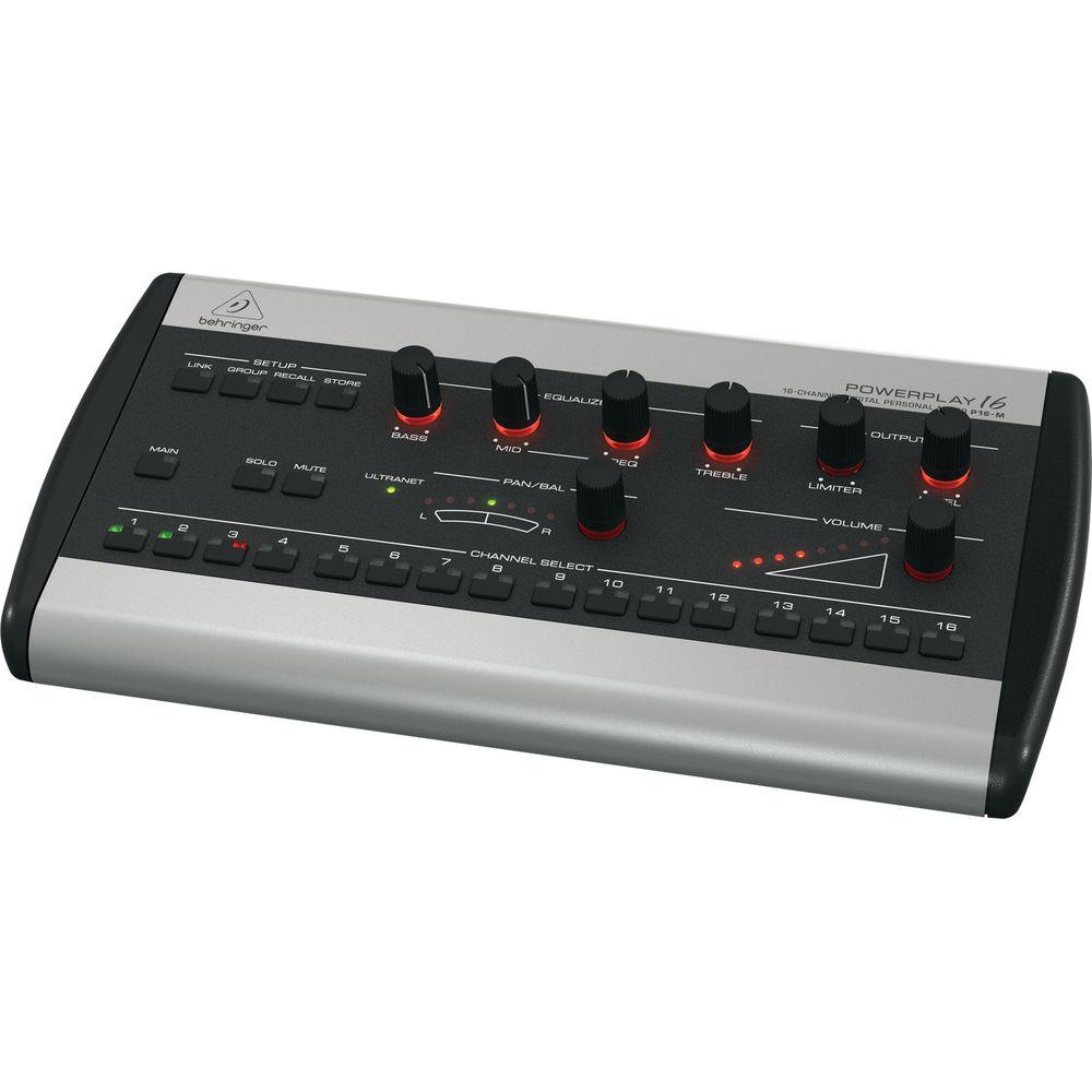 Behringer Powerplay 16 P16-M 16-Channel Digital Personal Mixer