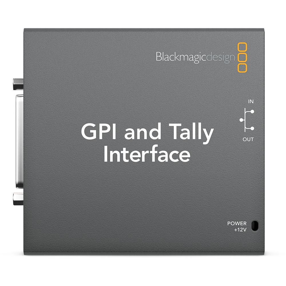 Blackmagic Design GPI & Tally Interface for ATEM Production Switchers