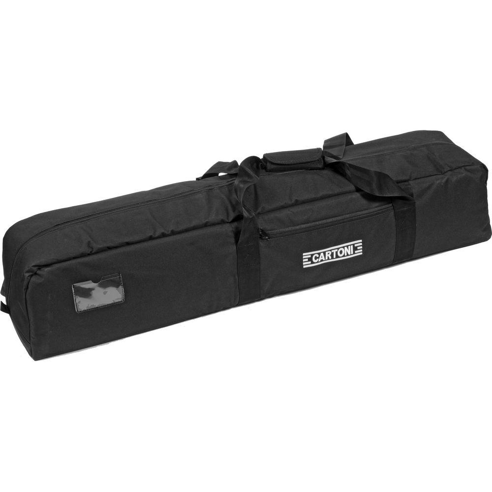 Cartoni Focus HD Fluid Head & Two-Stage 3-Tube Aluminum-Alloy Tripod