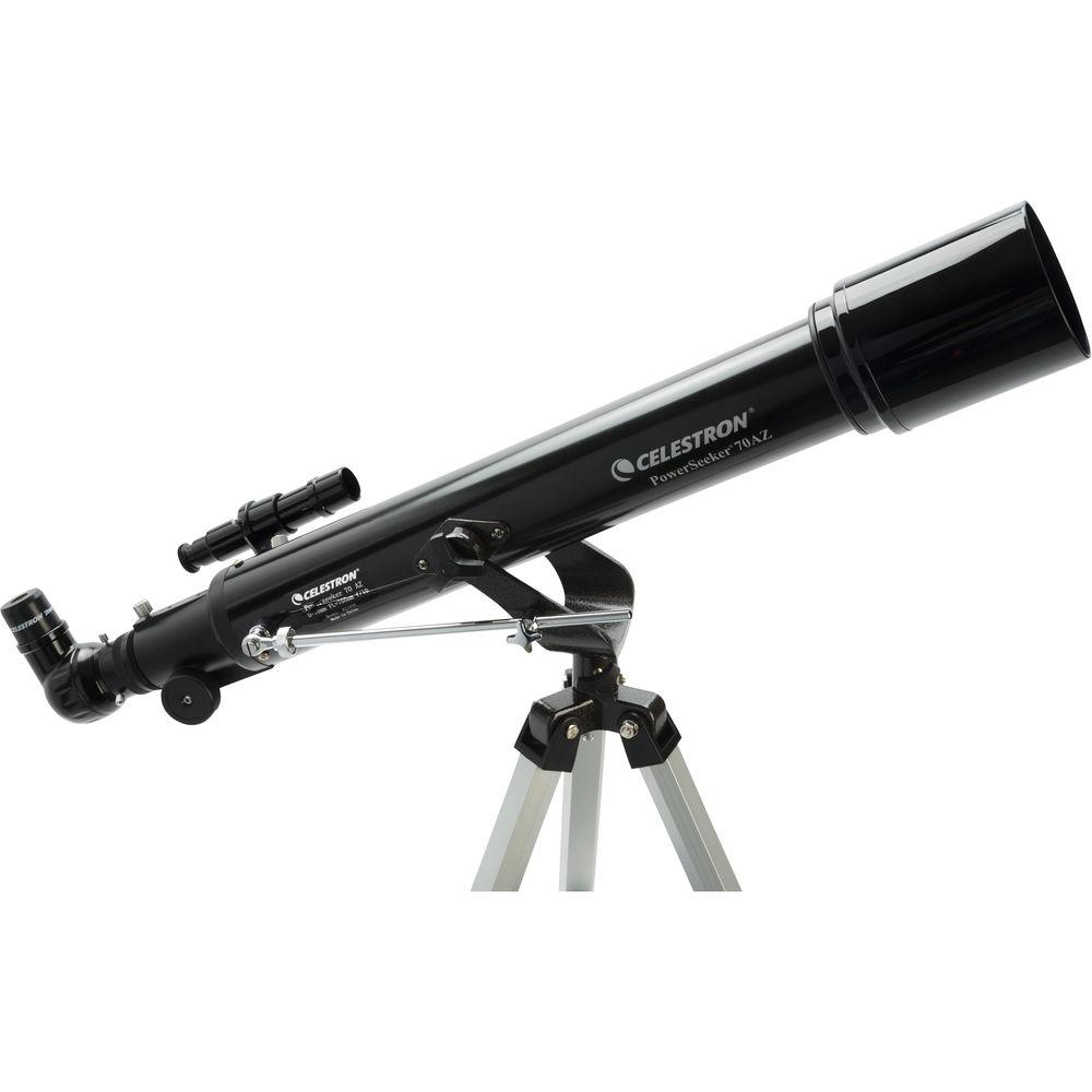 Celestron PowerSeeker 70 70mm f 10 AZ Refractor Telescope