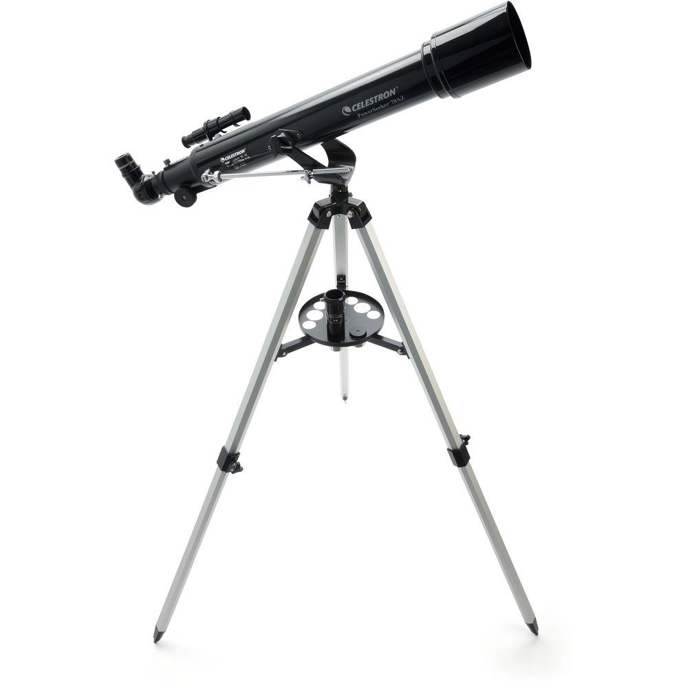 Celestron PowerSeeker 70 70mm f 10 AZ Refractor Telescope