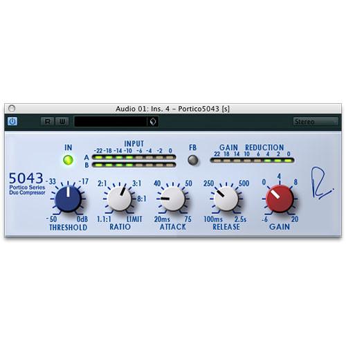 Steinberg RND Portico EQ and Compressor Plug-In Bundle - Virtual Processors