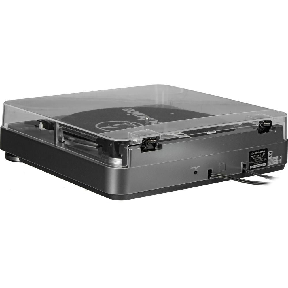 Audio-Technica Consumer AT-LP60 Fully Automatic Belt-Drive Turntable