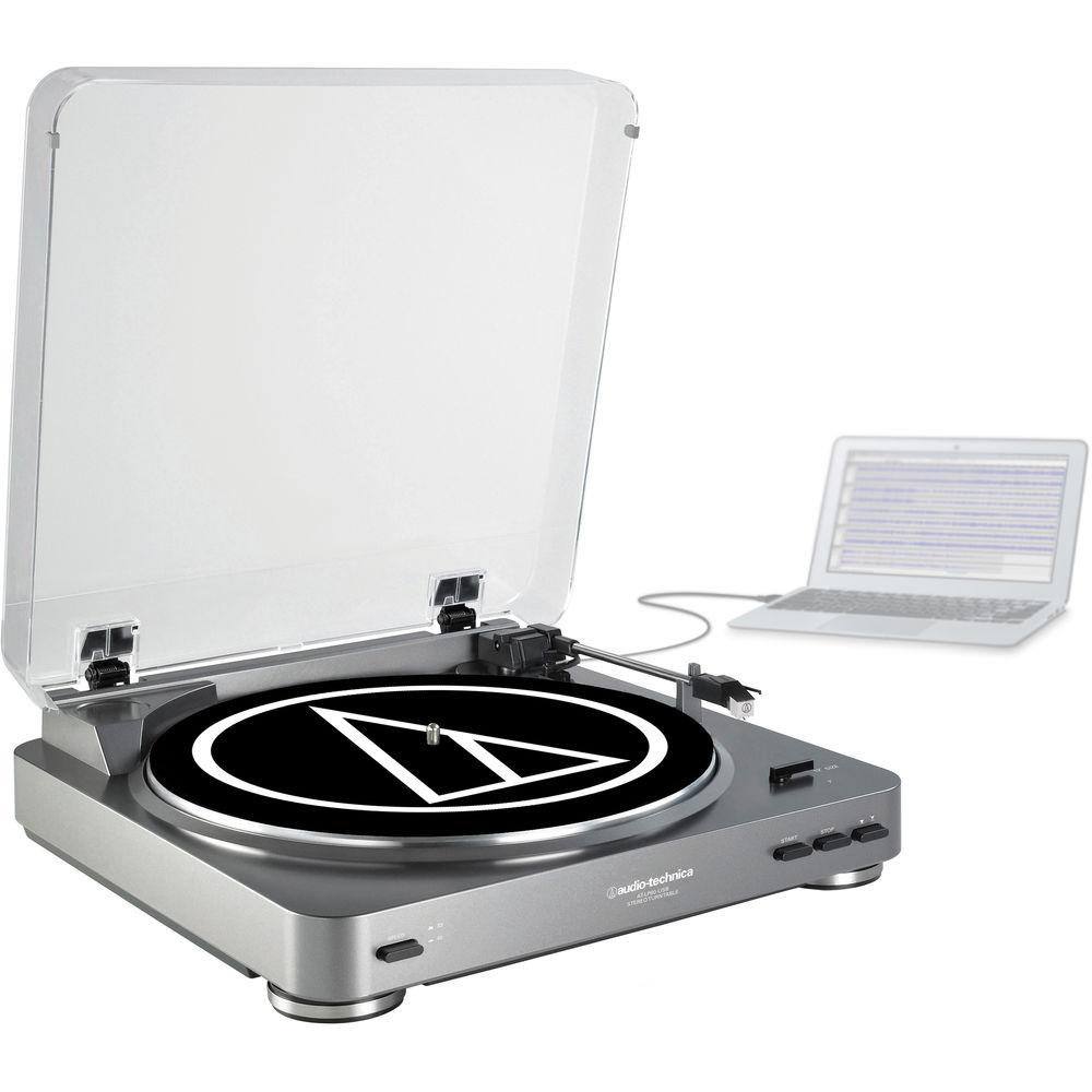 Audio-Technica Consumer AT-LP60 Fully Automatic Belt-Drive Turntable