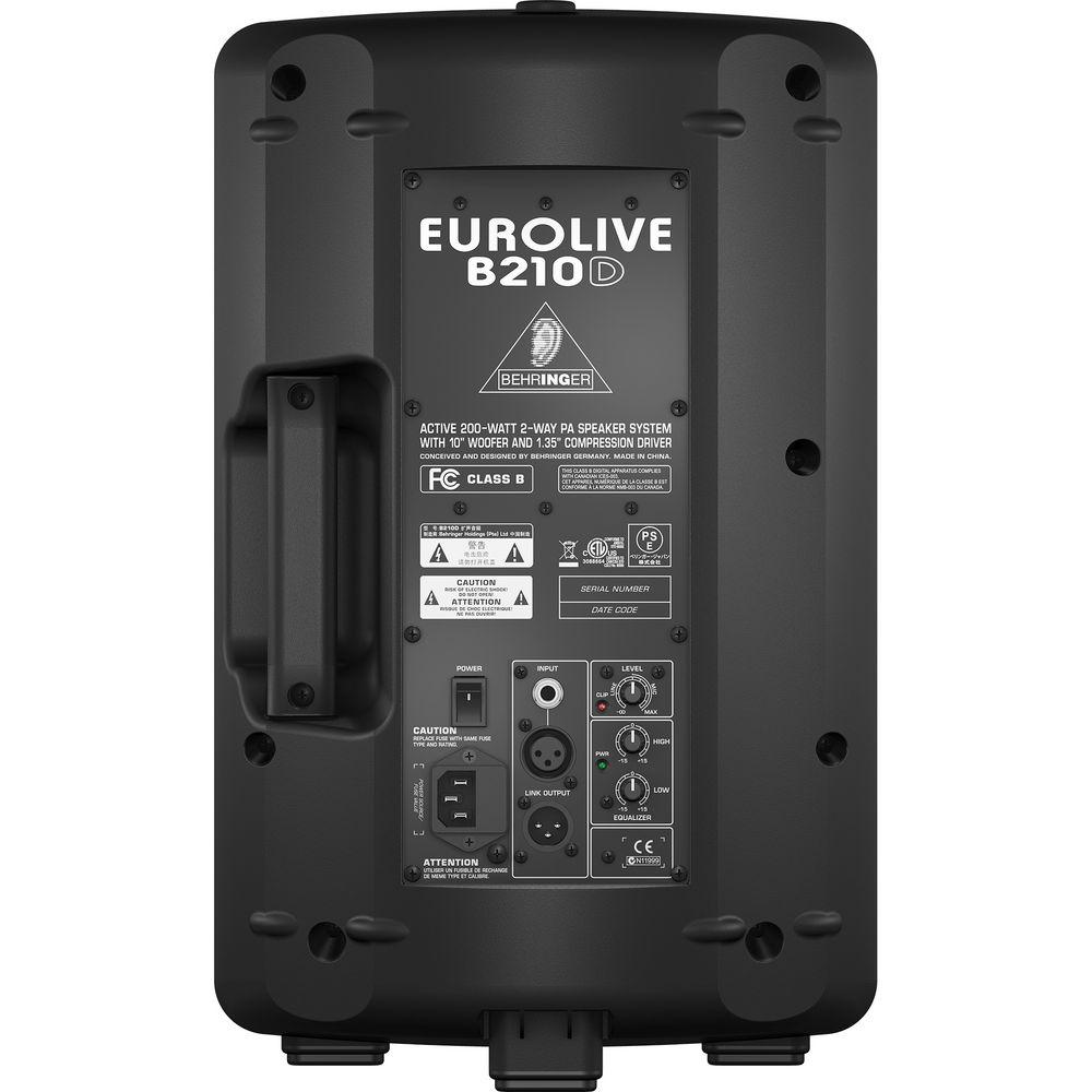 Behringer Eurolive B210D 2-Way Active Loud Speaker
