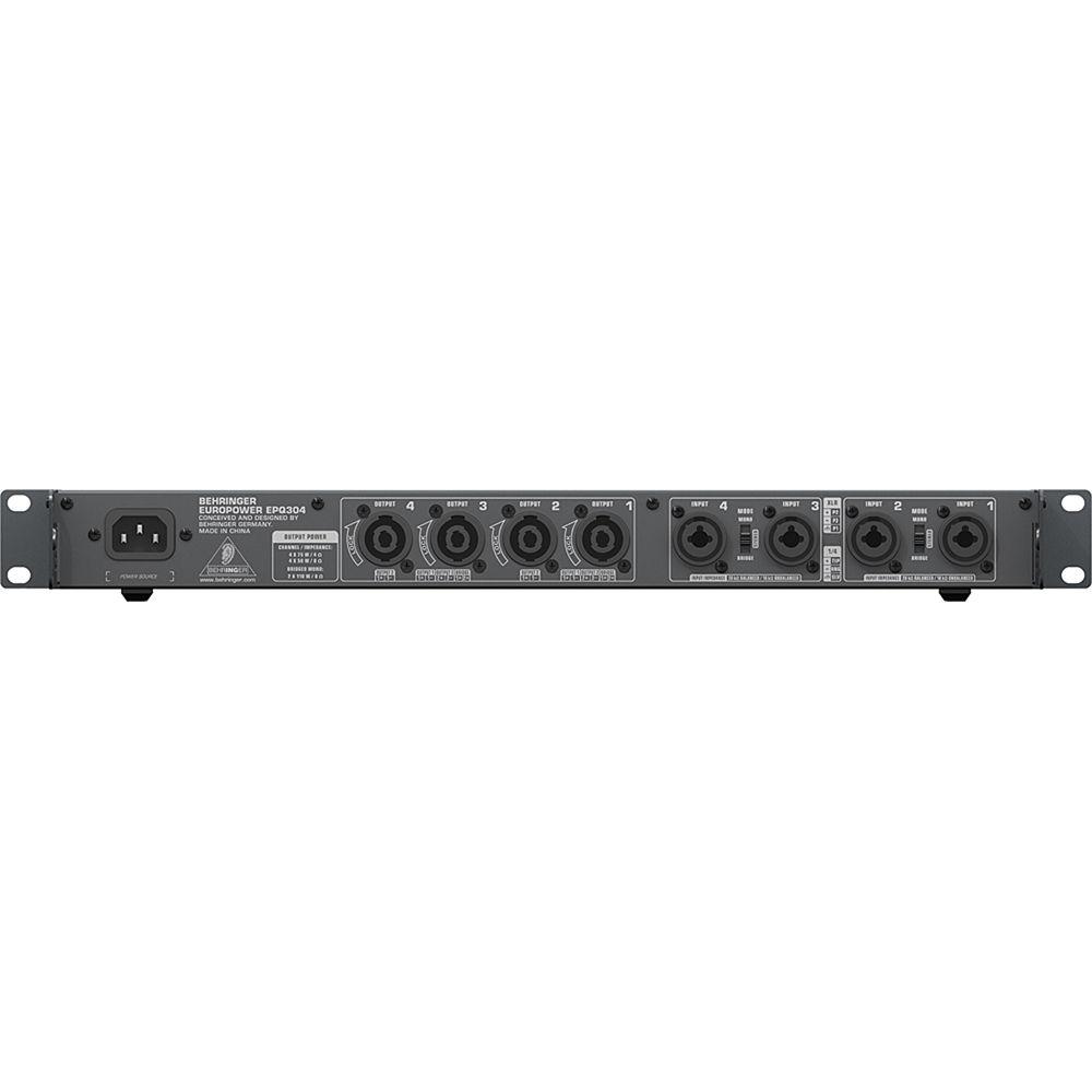Behringer EuroPower EPQ304 4-Channel Power Amplifier