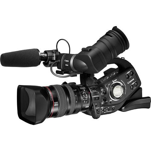 Canon XL-H1 3-CCD Native 16:9 High Definition 1080i Camcorder with 20x HD Video Zoom Lens, SMPTE TC, Genlock, FireWire and HD SD-SDI Output - Refurbished