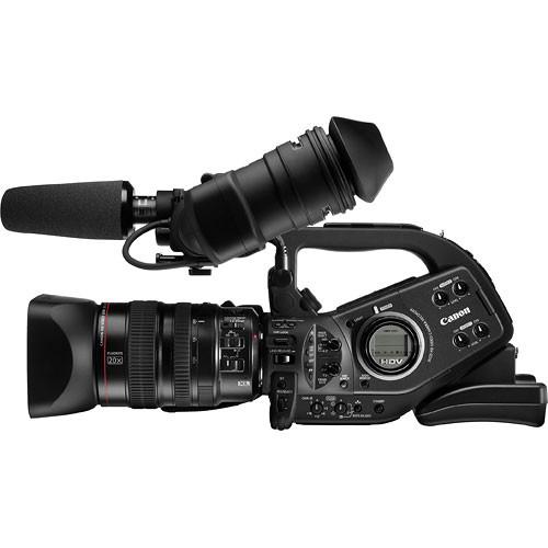 Canon XL-H1 3-CCD Native 16:9 High Definition 1080i Camcorder with 20x HD Video Zoom Lens, SMPTE TC, Genlock, FireWire and HD SD-SDI Output - Refurbished