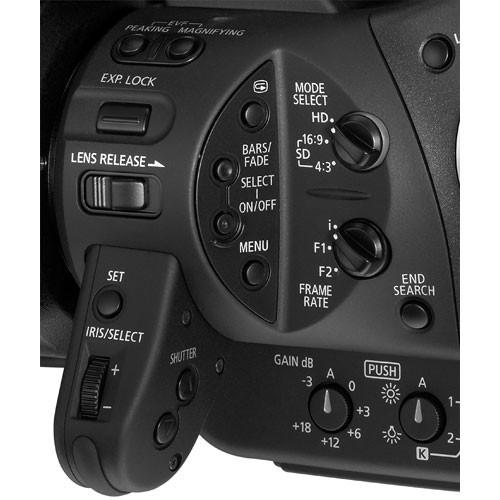 Canon XL-H1 3-CCD Native 16:9 High Definition 1080i Camcorder with 20x HD Video Zoom Lens, SMPTE TC, Genlock, FireWire and HD SD-SDI Output - Refurbished