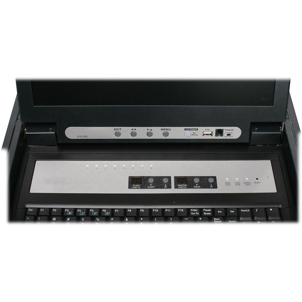 IOGEAR 8-Port 17" LCD Combo KVM Switch