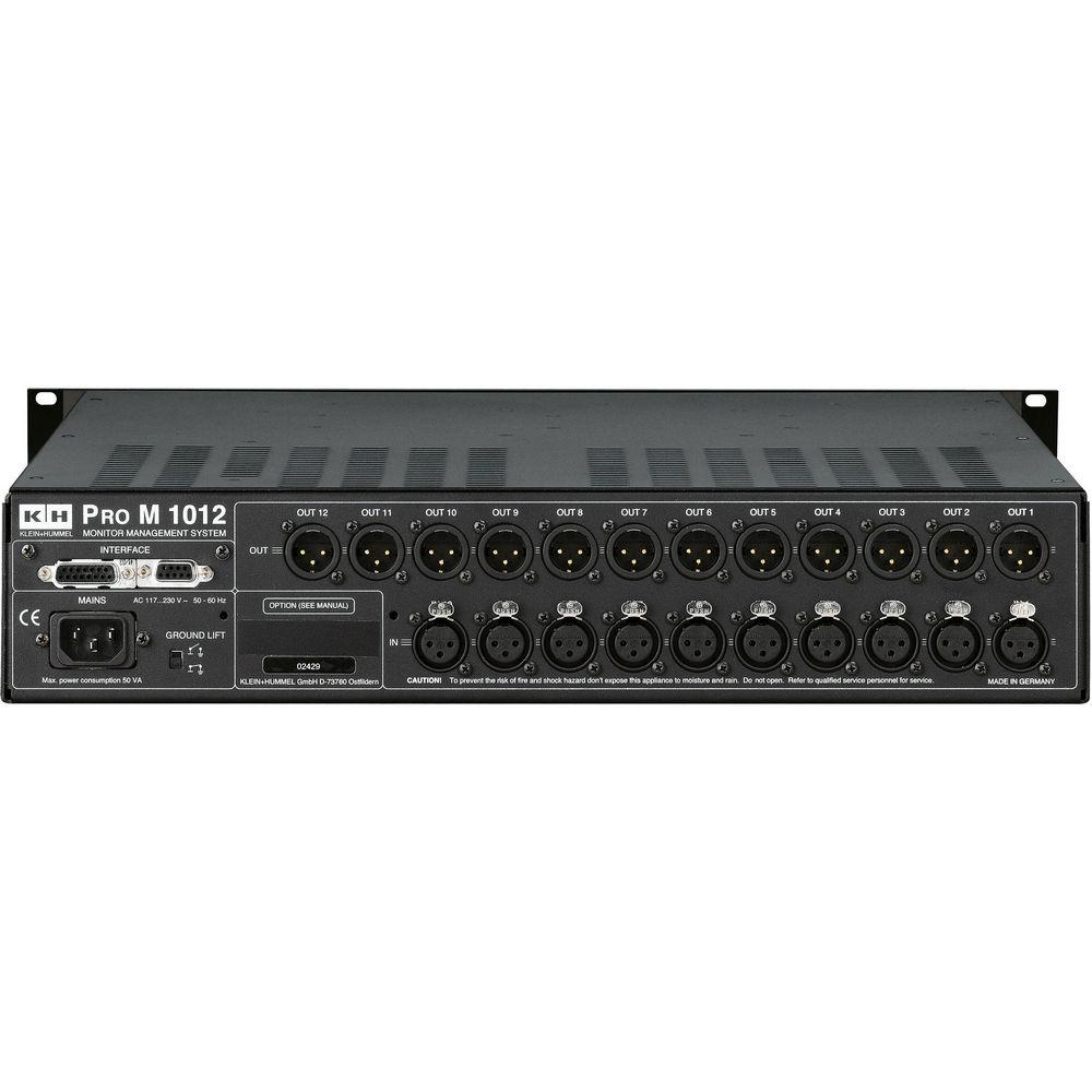 Neumann Pro M 1012 Monitor Management System