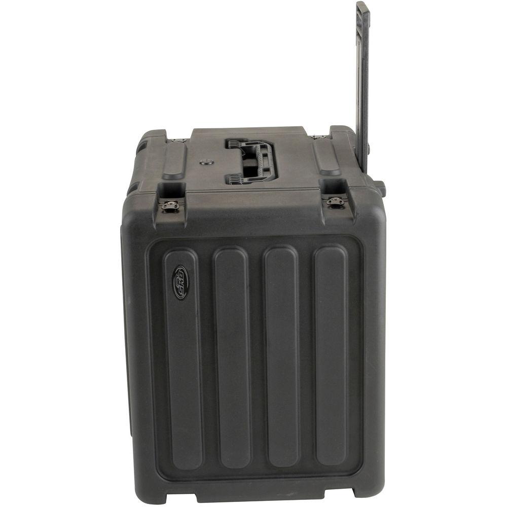 SKB 3SKB-R08U20W 20" Deep 8U Roto Shock Mount Rolling Rack Case