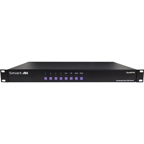 Smart-AVI 4-Port DVI USB 1.1 1.0 QuadKVM Switch