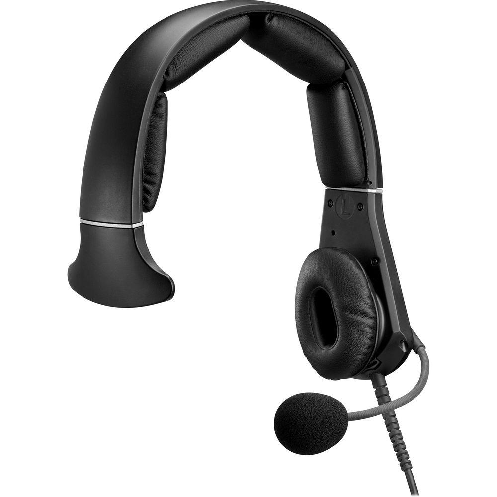 Telex MH-300 Single-Sided Lightweight Headset with 4-Pin XLR Male