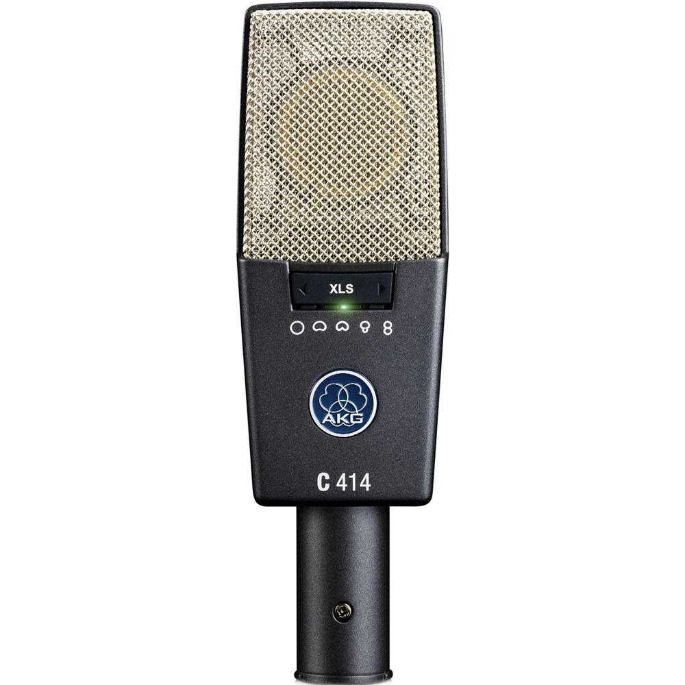AKG C414 XLS ST Multi-Pattern Large-Diaphragm Condenser Microphone