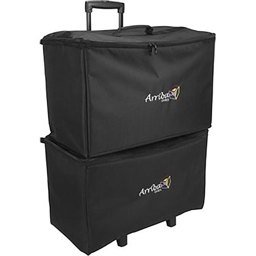 Arriba Cases ATP19 Stackable Rolling Case