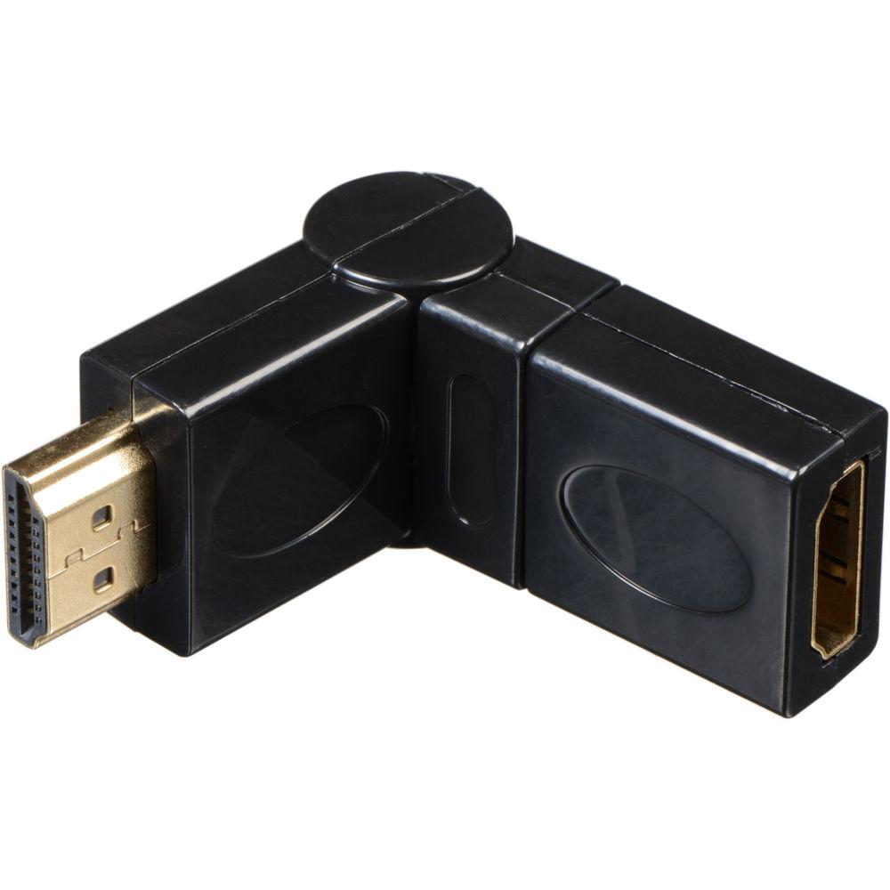 Comprehensive HDF-M360 HDMI Female to Male Adapter With 360-Degree Rotation