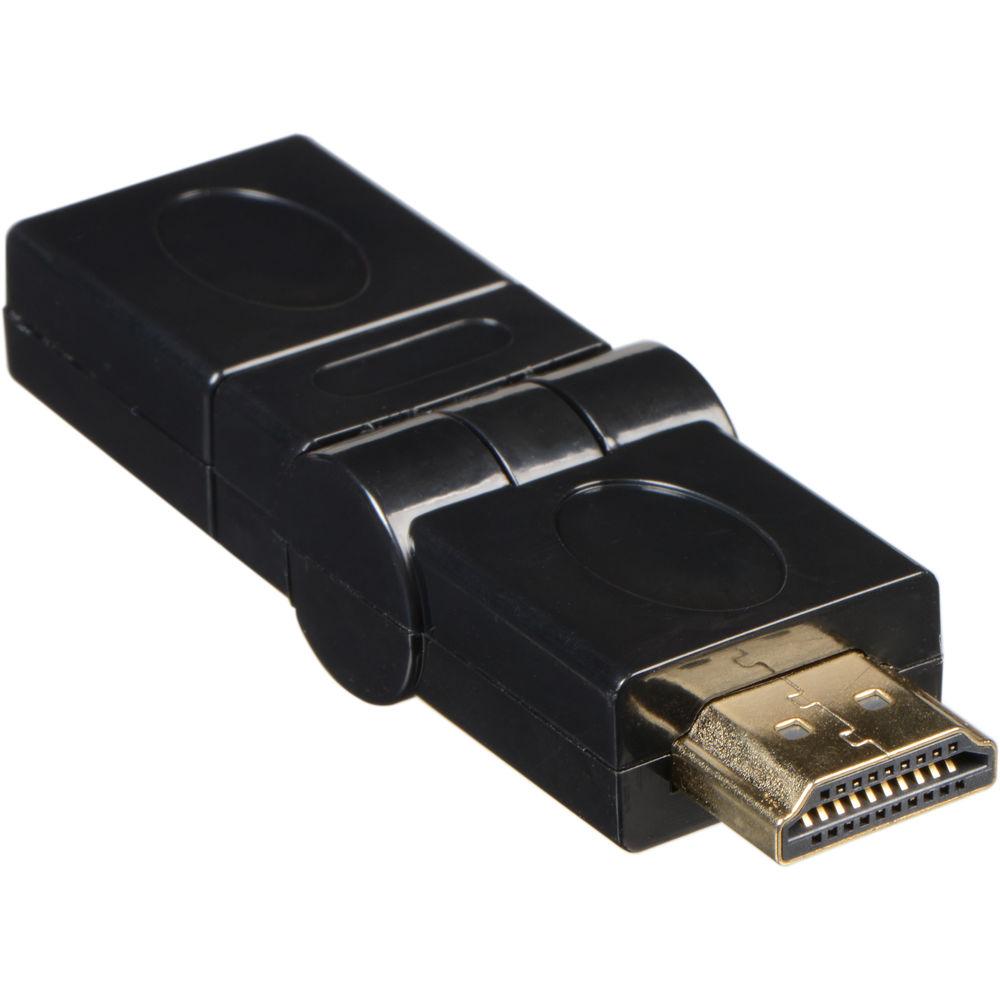 Comprehensive HDF-M360 HDMI Female to Male Adapter With 360-Degree Rotation