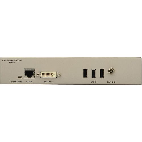Gefen DVIKVM Extra Long Range Extender for DVI and USB over one CAT-5 Cable