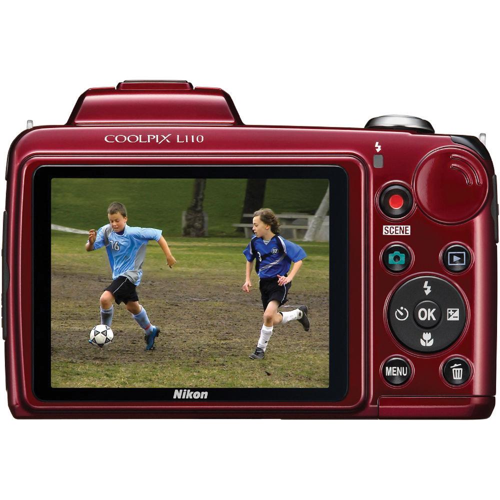 Nikon Coolpix L110 Digital Camera - Refurbished