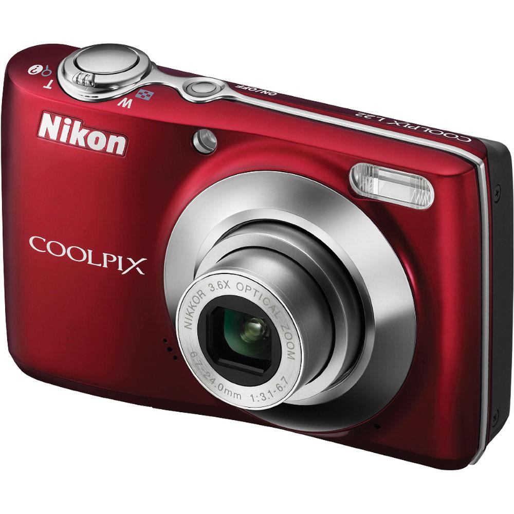 Nikon Coolpix L22 Digital Camera - Refurbished