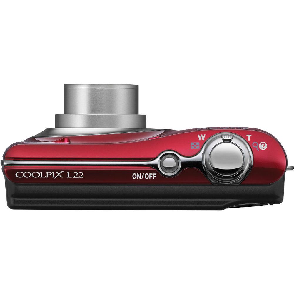 Nikon Coolpix L22 Digital Camera - Refurbished