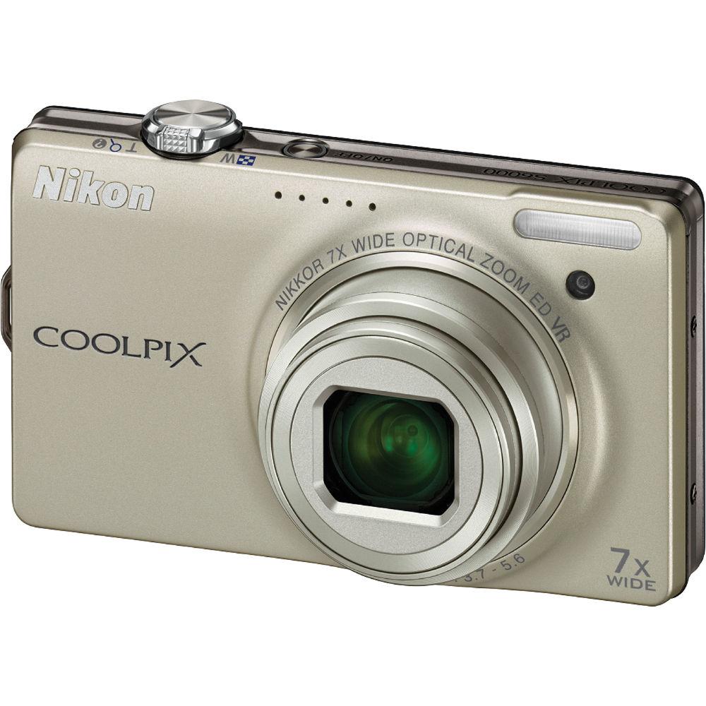 Nikon CoolPix S6000 Digital Camera - Refurbished