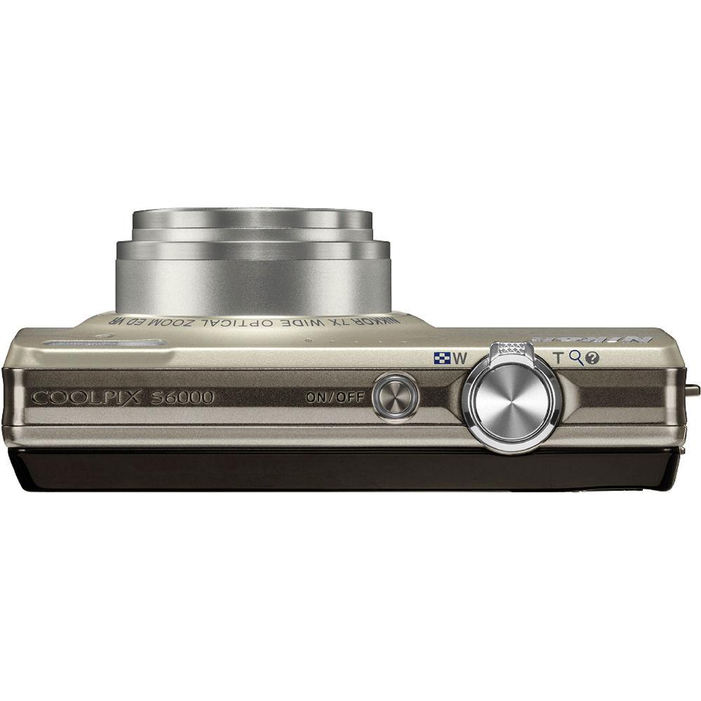 Nikon CoolPix S6000 Digital Camera - Refurbished