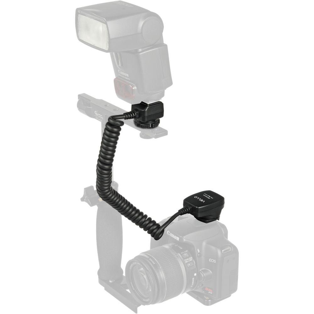 Vello Off-Camera TTL Flash Cord for Canon Cameras