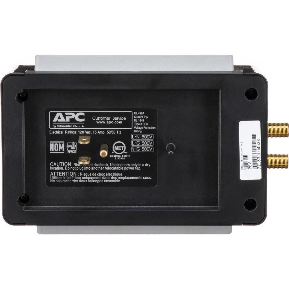 APC P6V SurgeArrest 6-Outlet Surge Protector