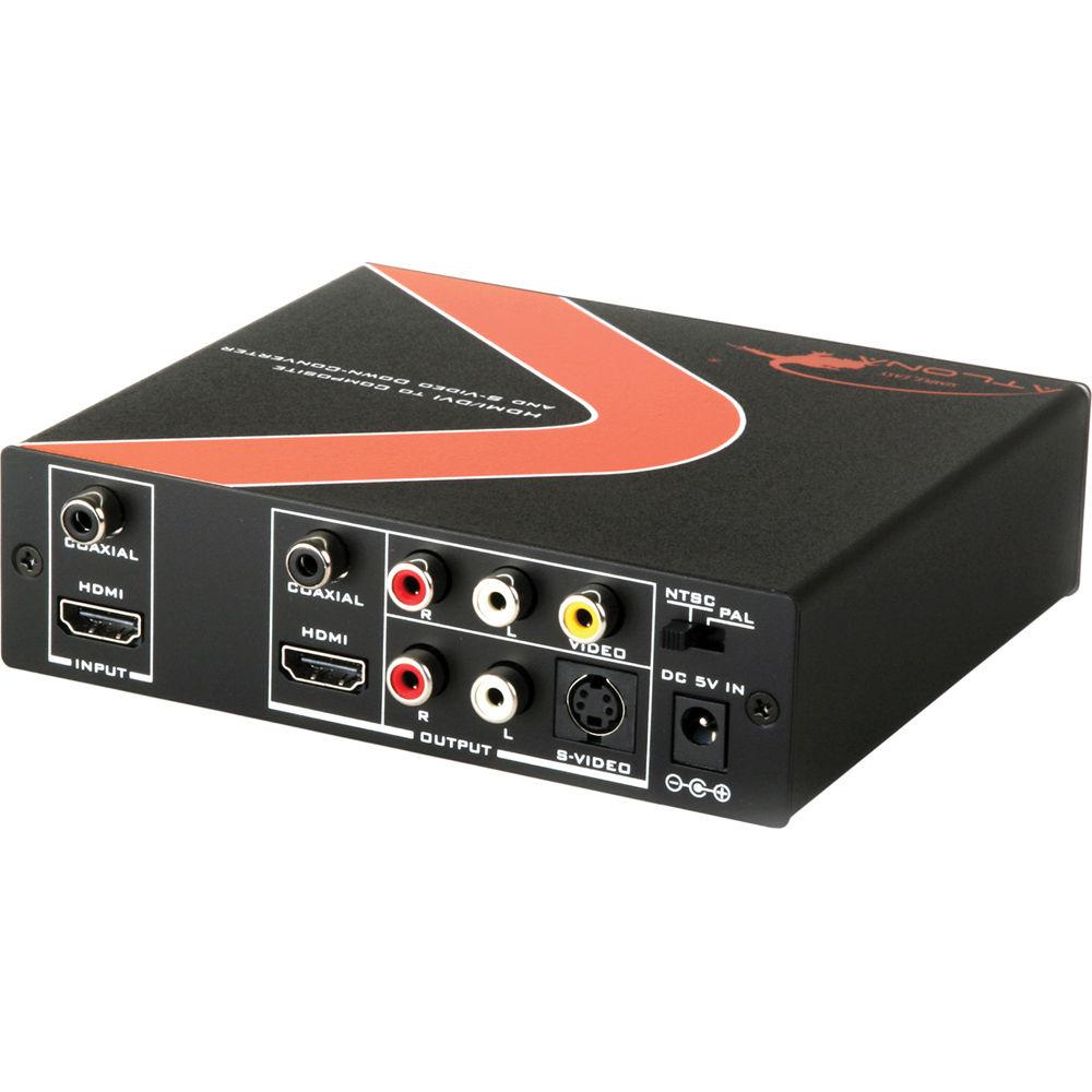 Atlona HDMI DVI to Composite and S-Video Down-Converter