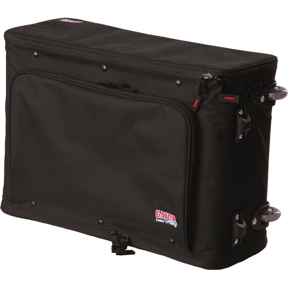 Gator Cases 3U Lightweight Rolling Rack Bag