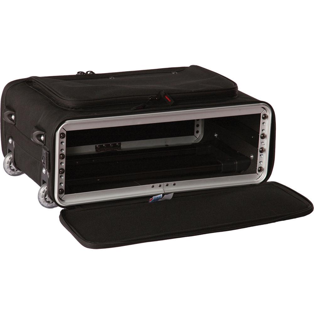 Gator Cases 3U Lightweight Rolling Rack Bag