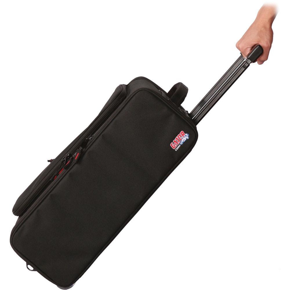 Gator Cases 3U Lightweight Rolling Rack Bag
