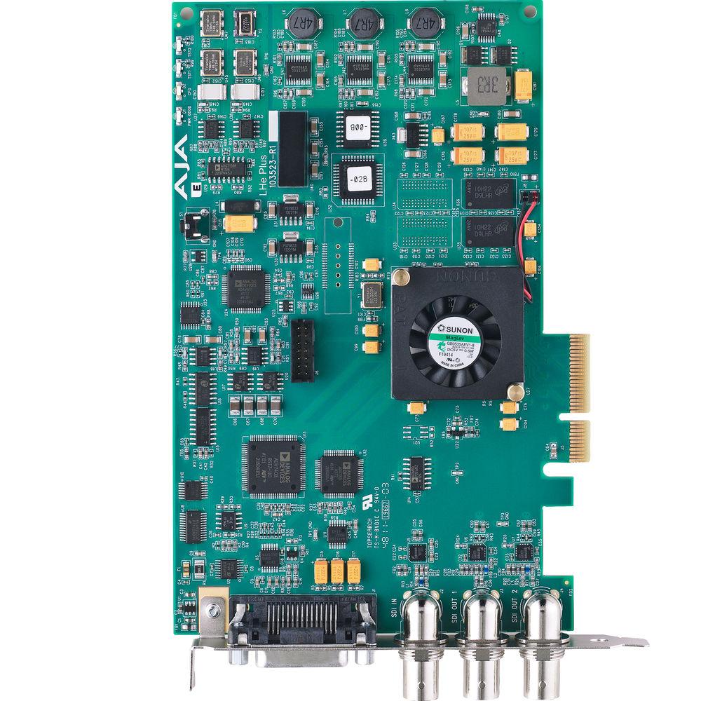 AJA KONA LHe Plus HD-SDI Analog Video Capture & Playback PCI Card
