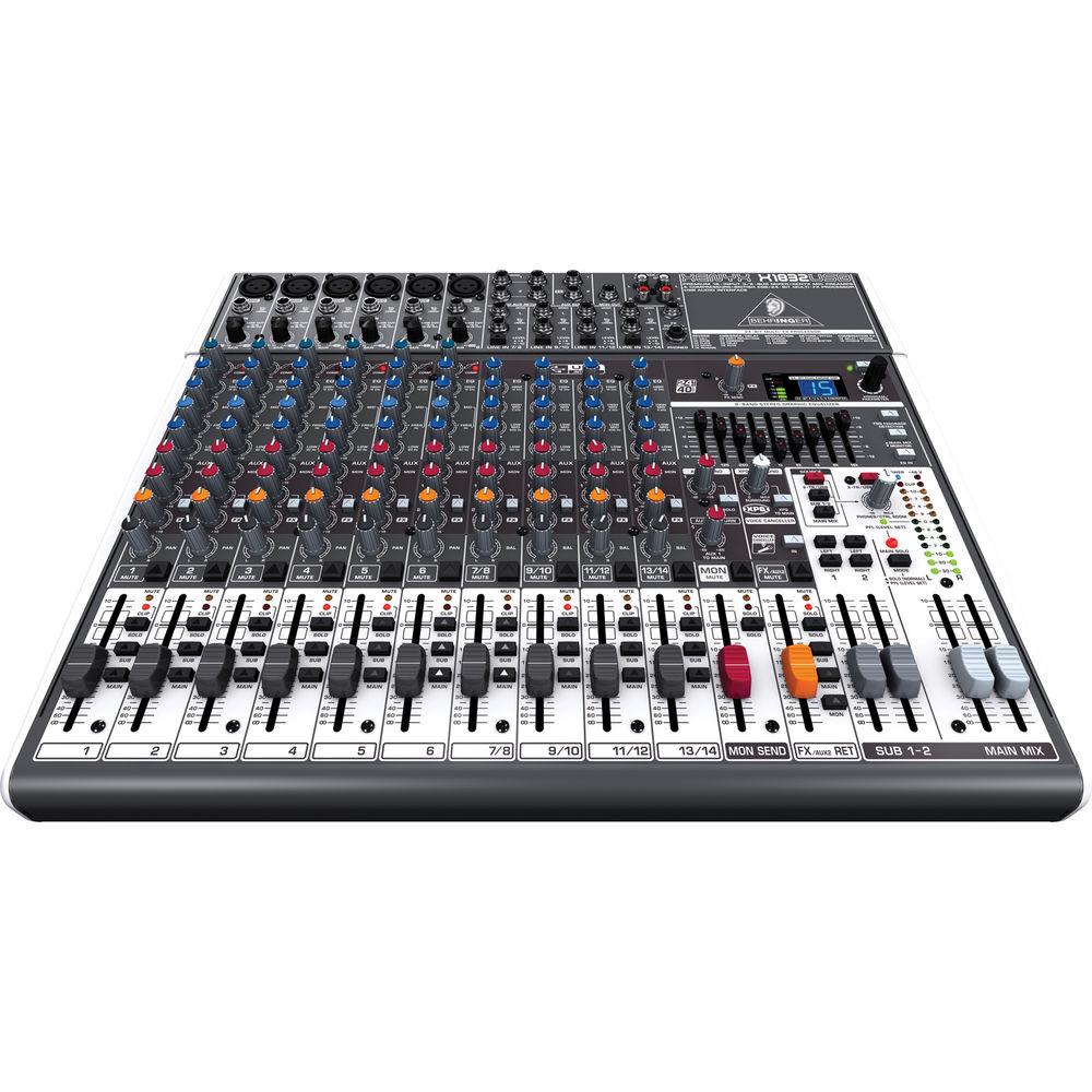 Behringer XENYX X1832USB - 18-Input USB Audio Mixer with Effects